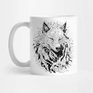 Wolf Head Mug